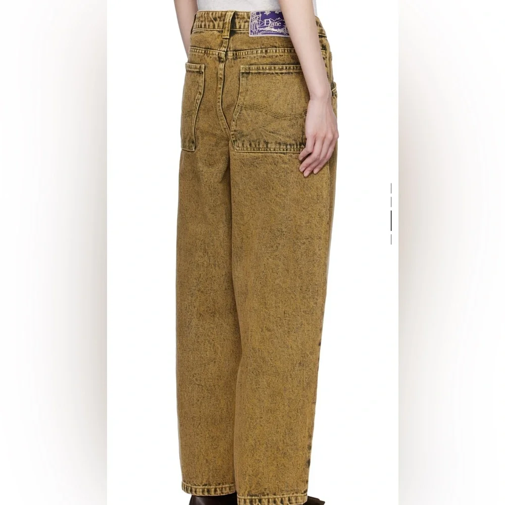 Dime Yellow Classic Baggy Jeans - Picture 7 of 10